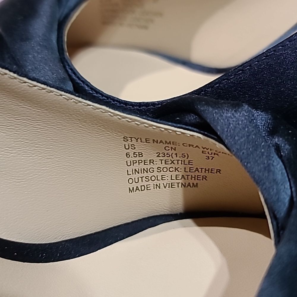 kate spade new york Crawford Pump - Blazer Blue 6.5 B New - Picture 7 of 10